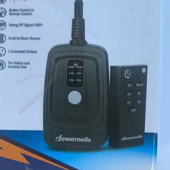 Outdoor/Indoor Remote Control Countdown Timer. New - Picture 6 of 11